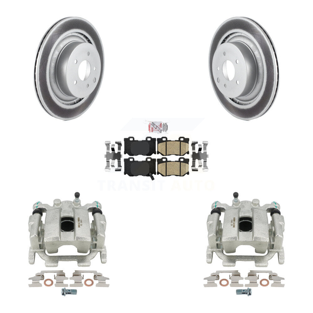 Transit Auto KCG-100623N Disc Brake Kit for 2010-2013 INFINITI G37 - Rear product image