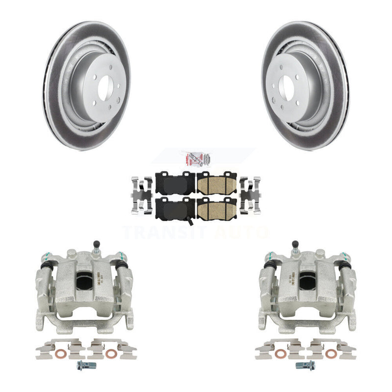 Transit Auto KCG-100623N Disc Brake Kit for 2010-2013 INFINITI G37 - Rear product image