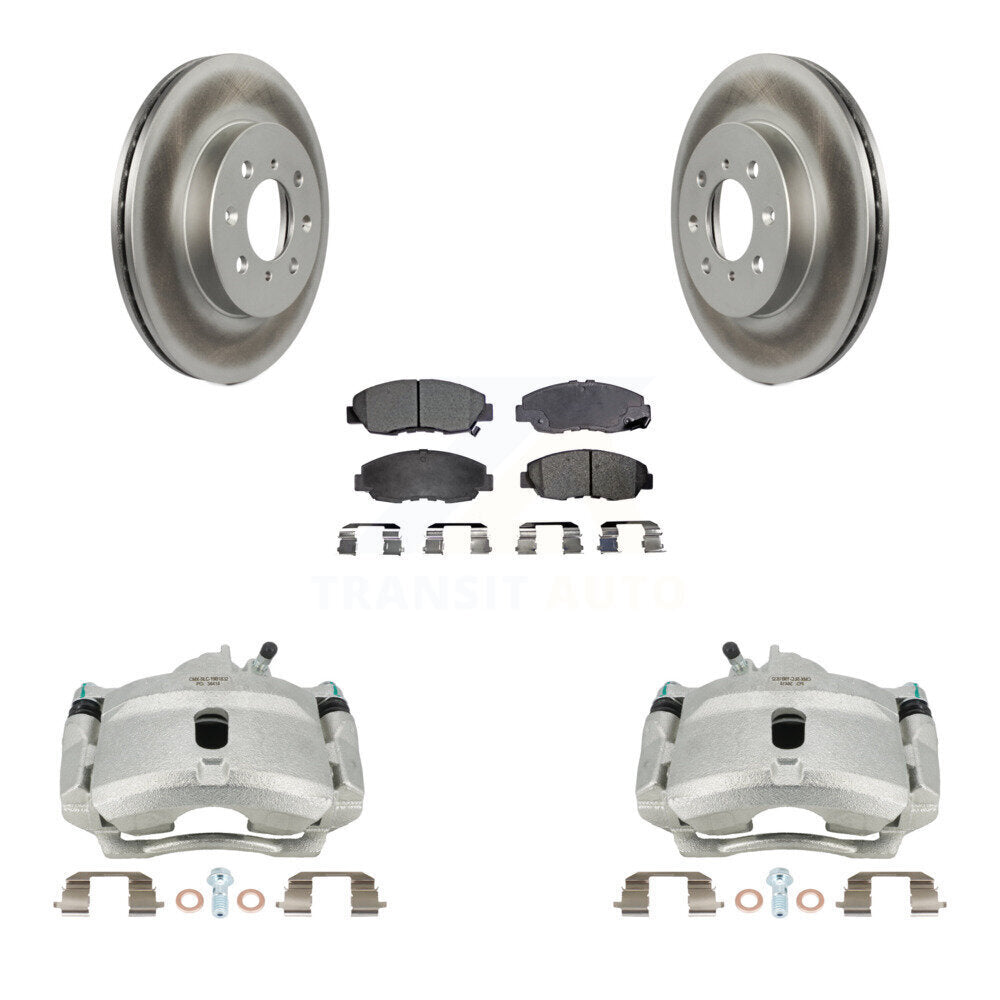 Transit Auto KCG-100623T Disc Brake Kit for 1996-2014 Honda Insight, Honda Civic, Acura EL - Front product image