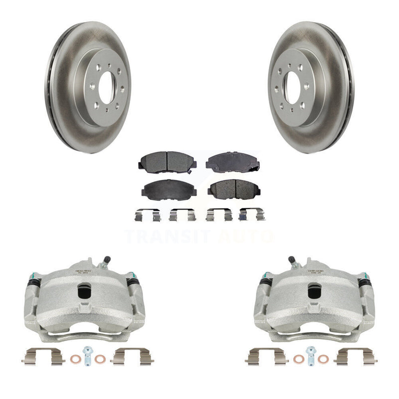Transit Auto KCG-100623T Disc Brake Kit for 1996-2014 Honda Insight, Honda Civic, Acura EL - Front product image