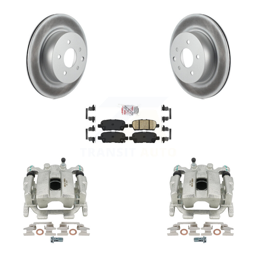 Transit Auto KCG-100624N Disc Brake Kit for 2009-2020 INFINITI Q40, INFINITI QX50, INFINITI EX37 & more - Rear product image