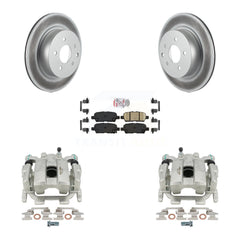 Transit Auto KCG-100624N Disc Brake Kit for 2009-2020 INFINITI Q40, INFINITI QX50, INFINITI EX37 & more - Rear product image