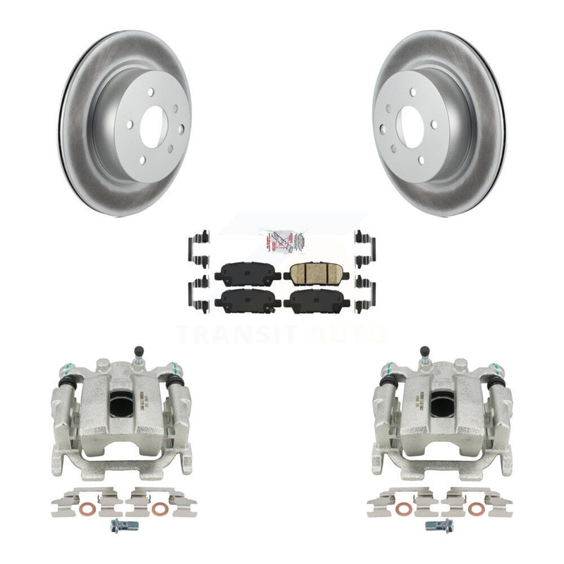 Transit Auto KCG-100624N Disc Brake Kit for 2009-2020 INFINITI Q40, INFINITI QX50, INFINITI EX37 & more - Rear product image