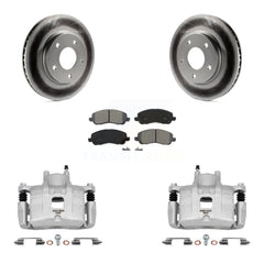 Transit Auto KCG-100624S Disc Brake Kit for 2008-2017 Mitsubishi Lancer - Front product image