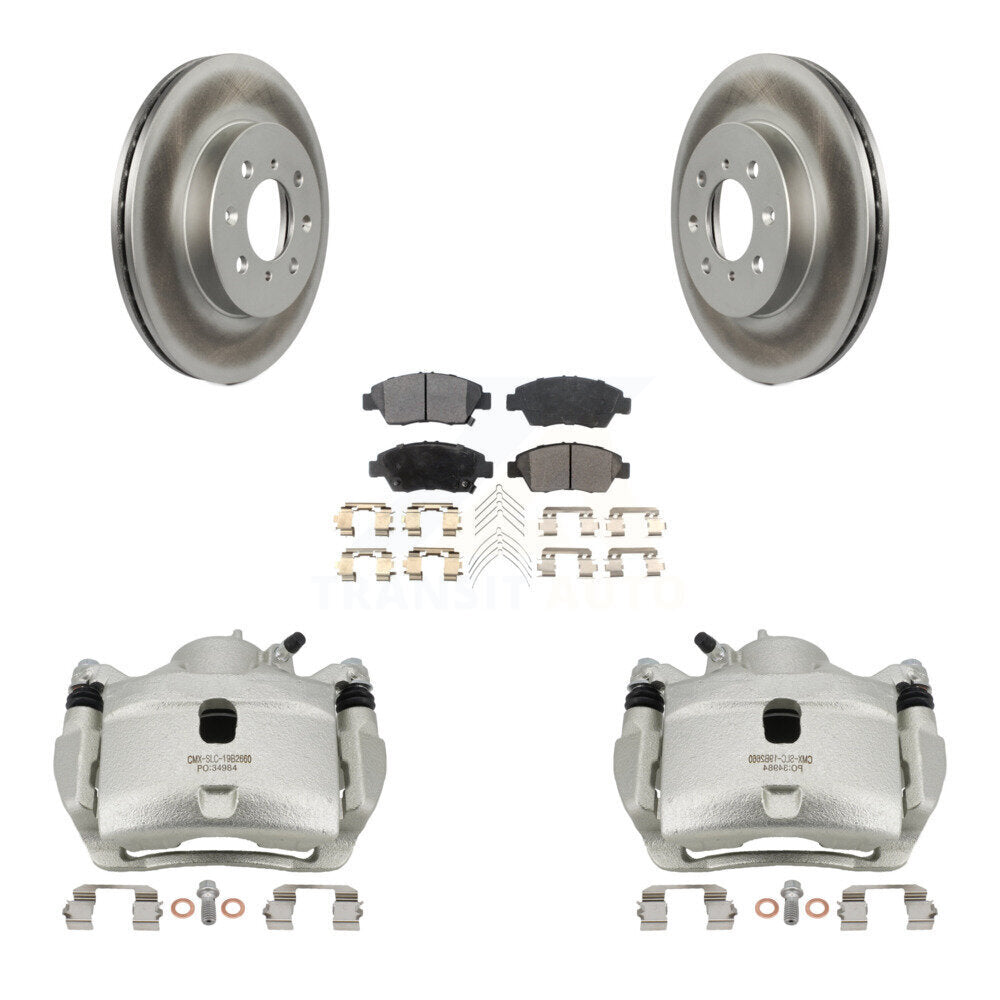 Transit Auto KCG-100624T Disc Brake Kit for 2014 Honda Fit - Front product image