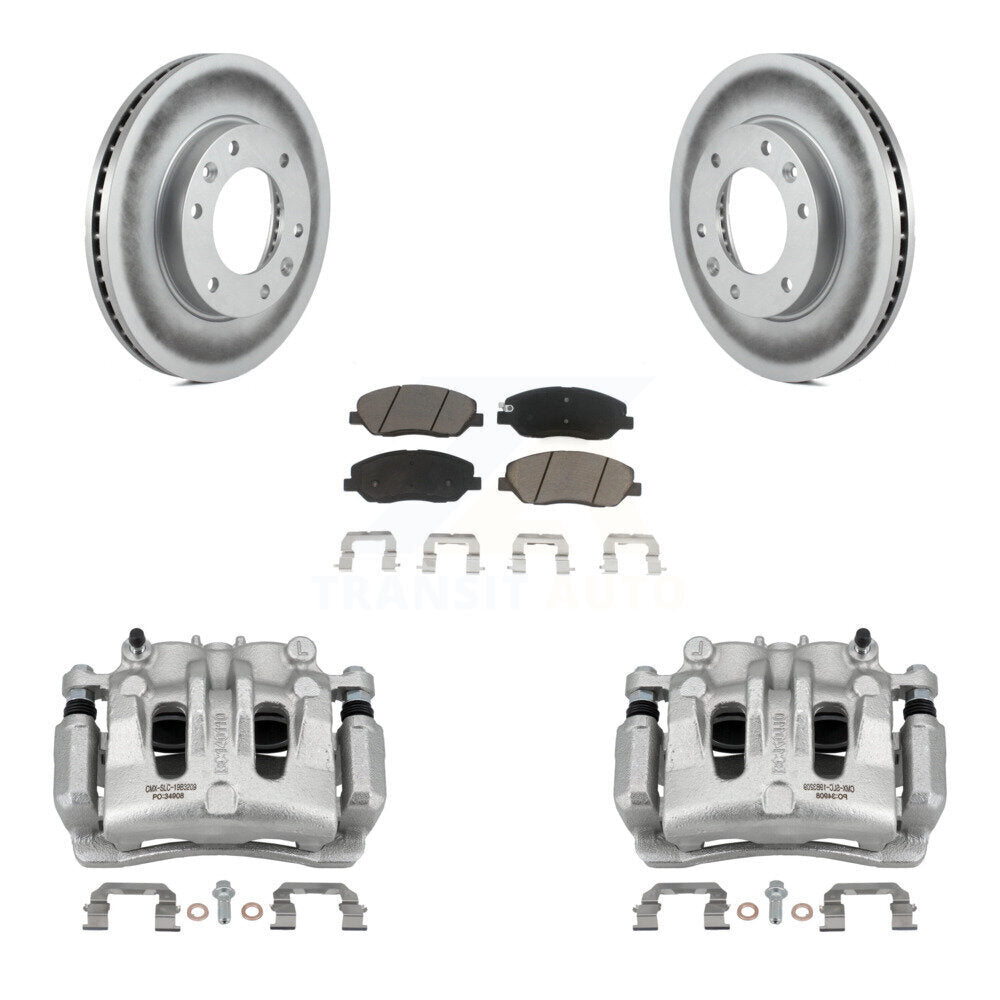 Transit Auto KCG-100625C Disc Brake Kit for 2006-2014 Kia Sedona, Hyundai Entourage - Front product image
