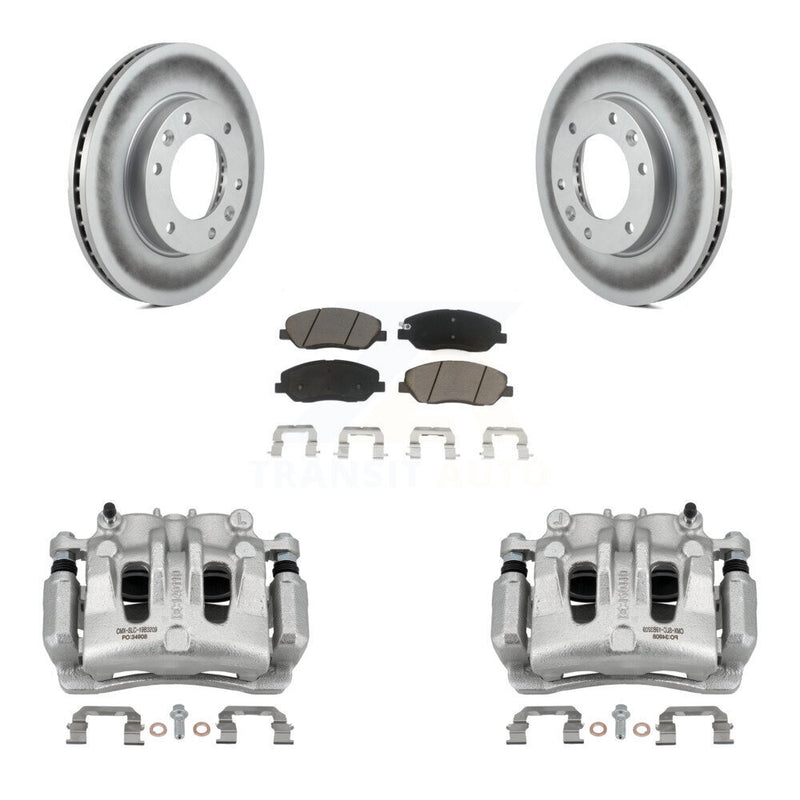 Transit Auto KCG-100625C Disc Brake Kit for 2006-2014 Kia Sedona, Hyundai Entourage - Front product image