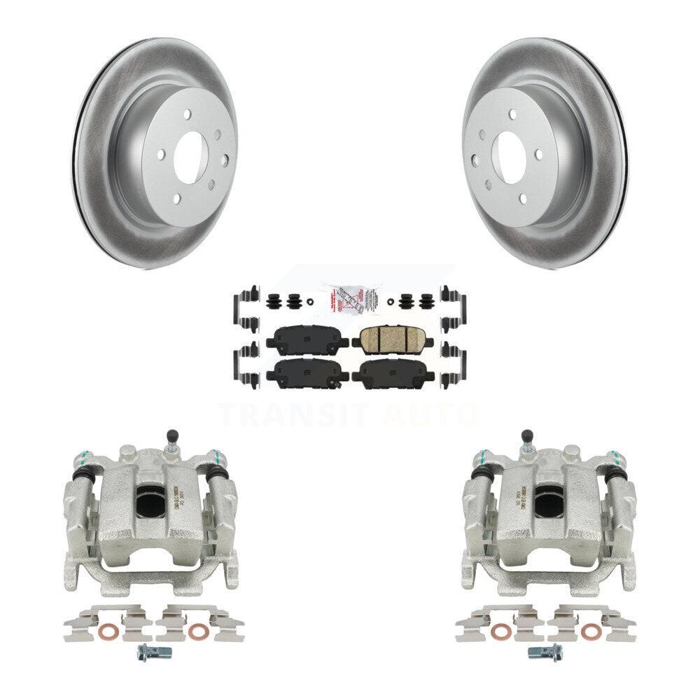 Transit Auto KCG-100625N Disc Brake Kit for 2009-2020 INFINITI Q40, INFINITI QX50, INFINITI EX37 & more - Rear product image