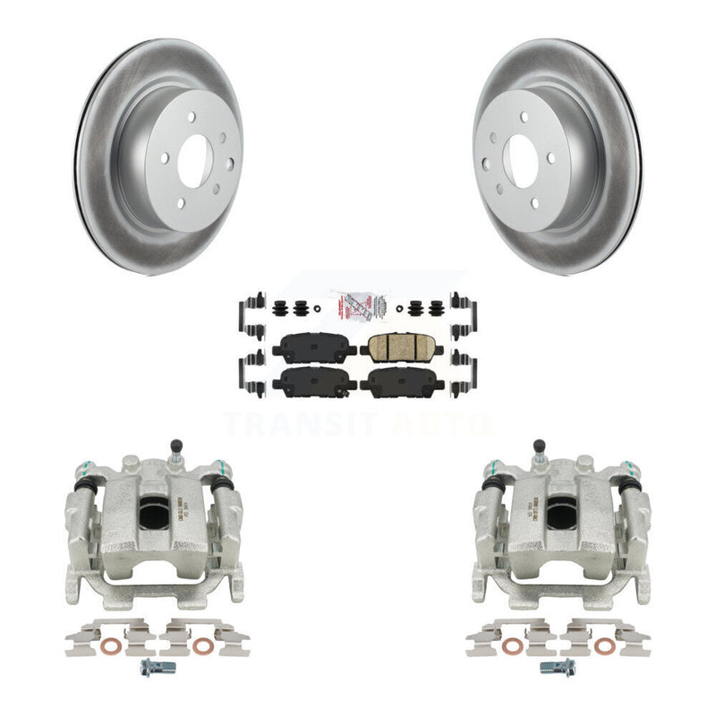 Transit Auto KCG-100625N Disc Brake Kit for 2009-2020 INFINITI Q40, INFINITI QX50, INFINITI EX37 & more - Rear product image