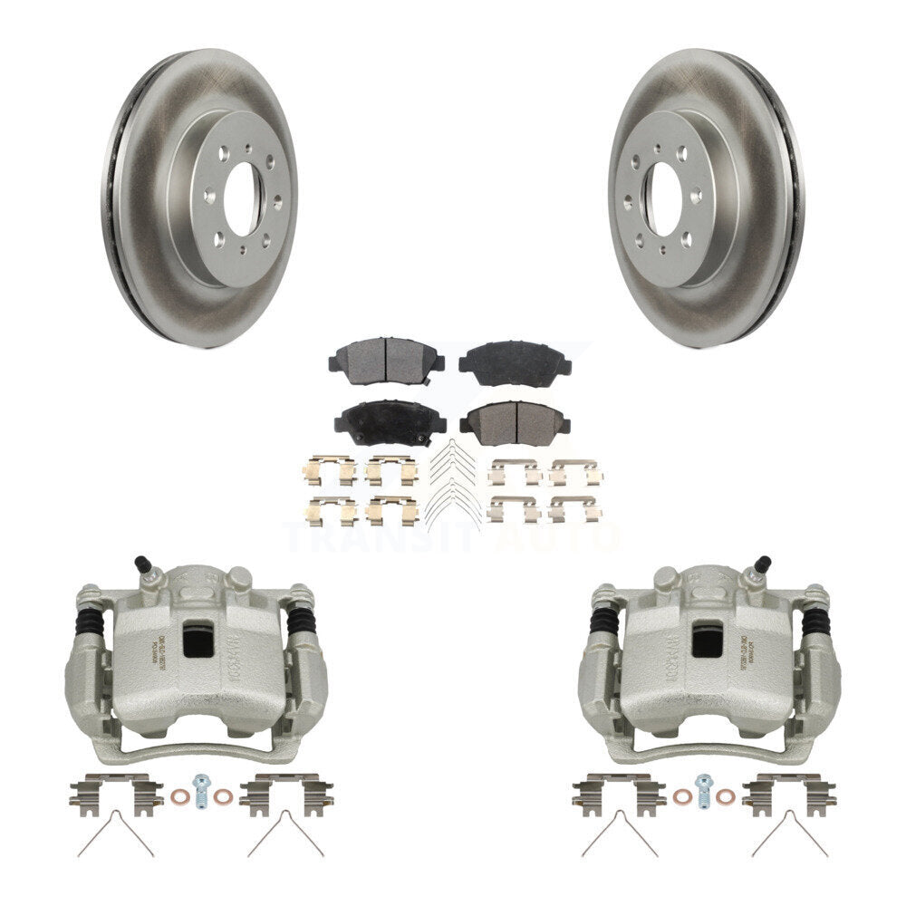 Transit Auto KCG-100625T Disc Brake Kit for 2003-2005 Honda Civic - Front product image