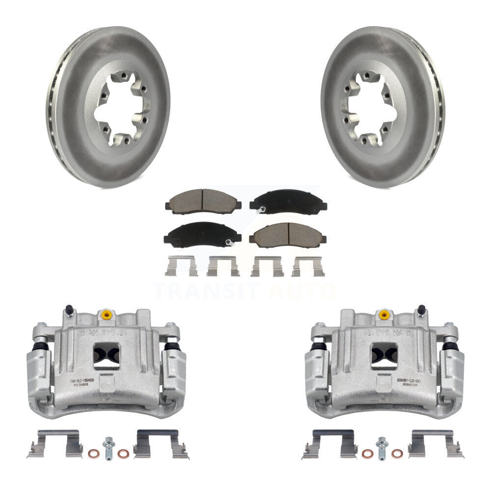 Transit Auto KCG-100626C Disc Brake Kit for 2004-2008 Isuzu i-290, Isuzu i-370, Isuzu i-280 & more - Front product image
