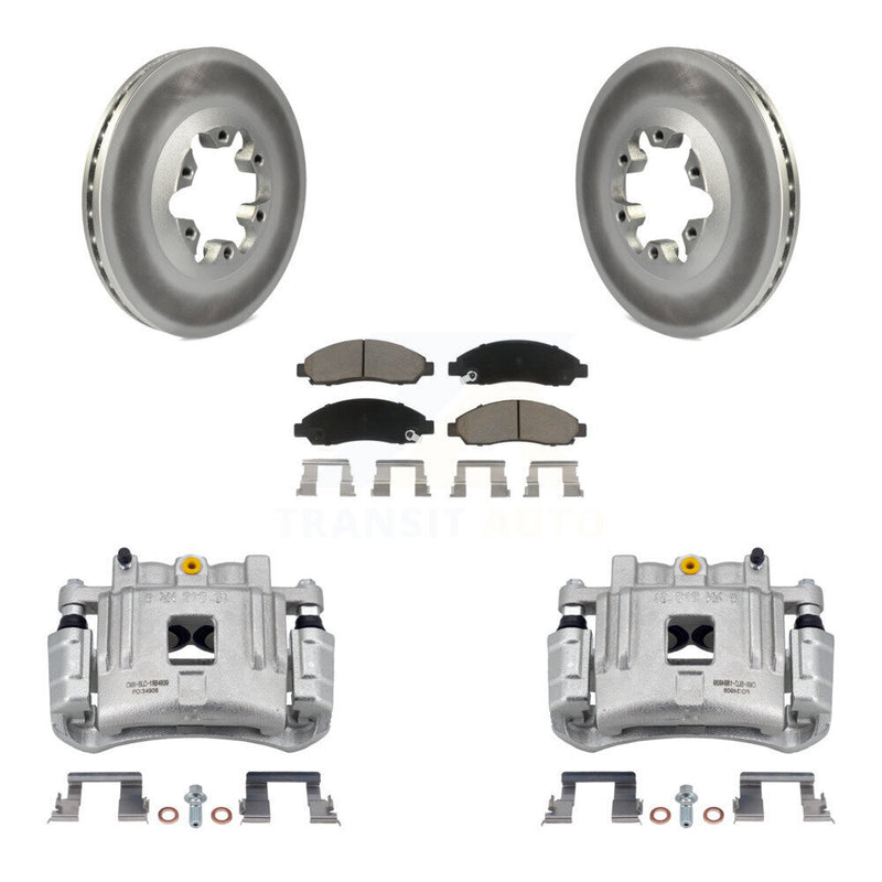 Transit Auto KCG-100626C Disc Brake Kit for 2004-2008 Isuzu i-290, Isuzu i-370, Isuzu i-280 & more - Front product image