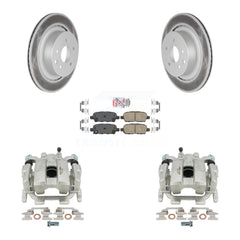 Transit Auto KCG-100626N Disc Brake Kit for 2010-2013 INFINITI G37 - Rear product image