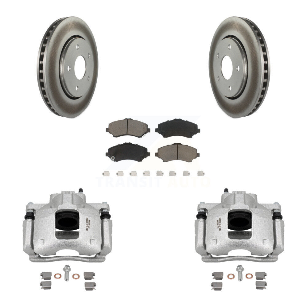 Transit Auto KCG-100627C Disc Brake Kit for 2008-2012 Ram C/V, Volkswagen Routan, Chrysler Town & Country & more - Front product image