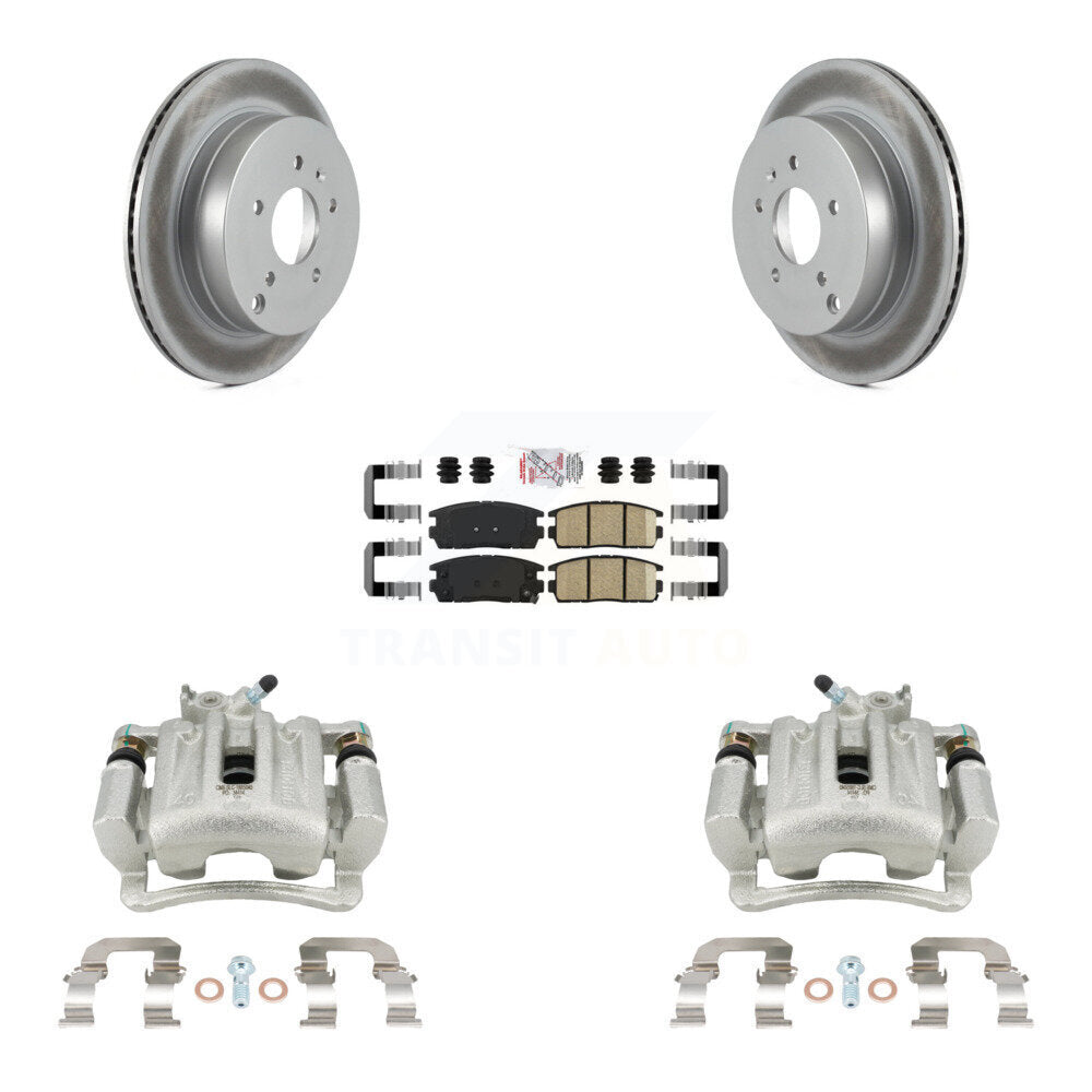 Transit Auto KCG-100627N Disc Brake Kit for 2007-2015 Chevrolet Captiva Sport, Saturn Vue, Chevrolet Equinox & more - Rear product image