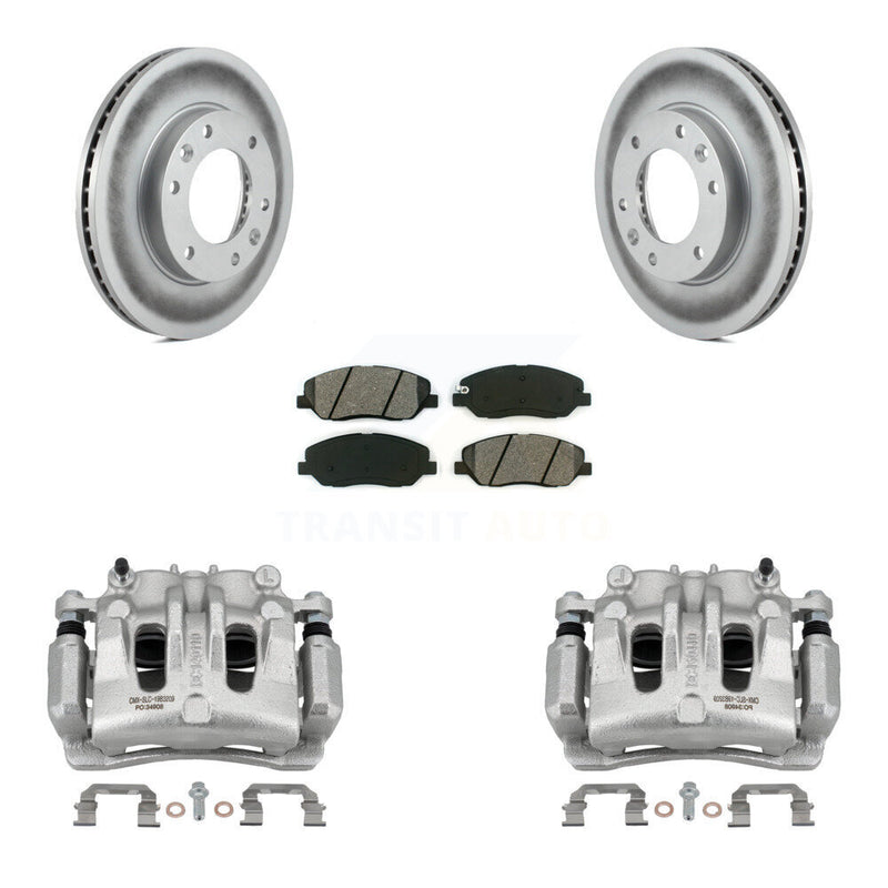 Transit Auto KCG-100627S Disc Brake Kit for 2006-2014 Kia Sedona, Hyundai Entourage - Front product image