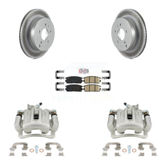 Transit Auto KCG-100628N Disc Brake Kit for 2007-2015 Chevrolet Captiva Sport, Saturn Vue, Chevrolet Equinox & more - Rear product image