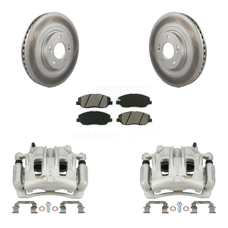 Transit Auto KCG-100628S Disc Brake Kit for 2013-2016 Hyundai Santa Fe, Hyundai Santa Fe XL - Front product image