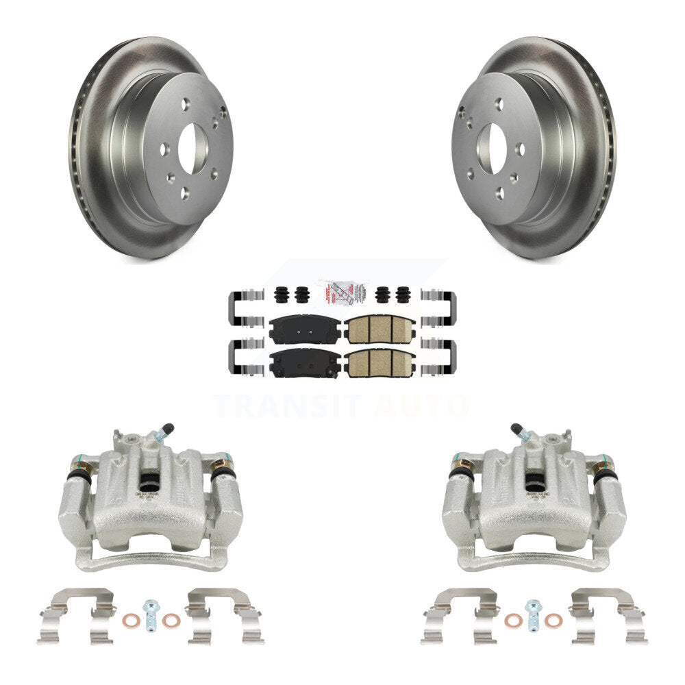 Transit Auto KCG-100629N Disc Brake Kit for 2010-2017 Chevrolet Equinox, GMC Terrain - Rear product image