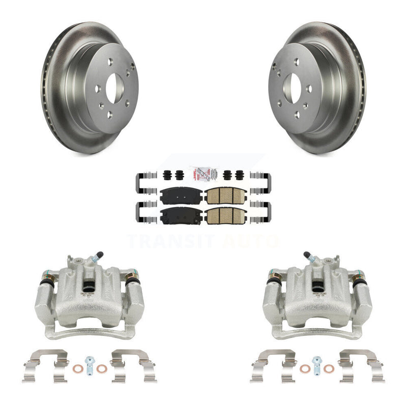 Transit Auto KCG-100629N Disc Brake Kit for 2010-2017 Chevrolet Equinox, GMC Terrain - Rear product image