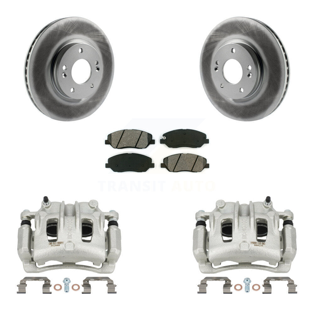 Transit Auto KCG-100629S Disc Brake Kit for 2007-2009 Hyundai Santa Fe - Front product image