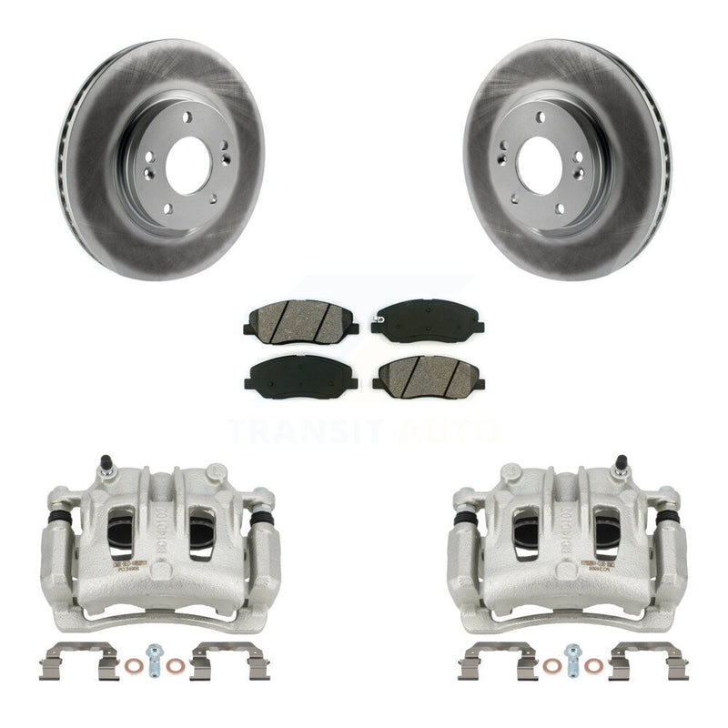 Transit Auto KCG-100629S Disc Brake Kit for 2007-2009 Hyundai Santa Fe - Front product image
