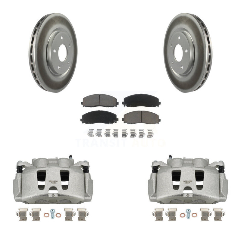 Transit Auto KCG-100630C Disc Brake Kit for 2017-2024 Chrysler Grand Caravan, Chrysler Pacifica, Chrysler Voyager & more - Front product image