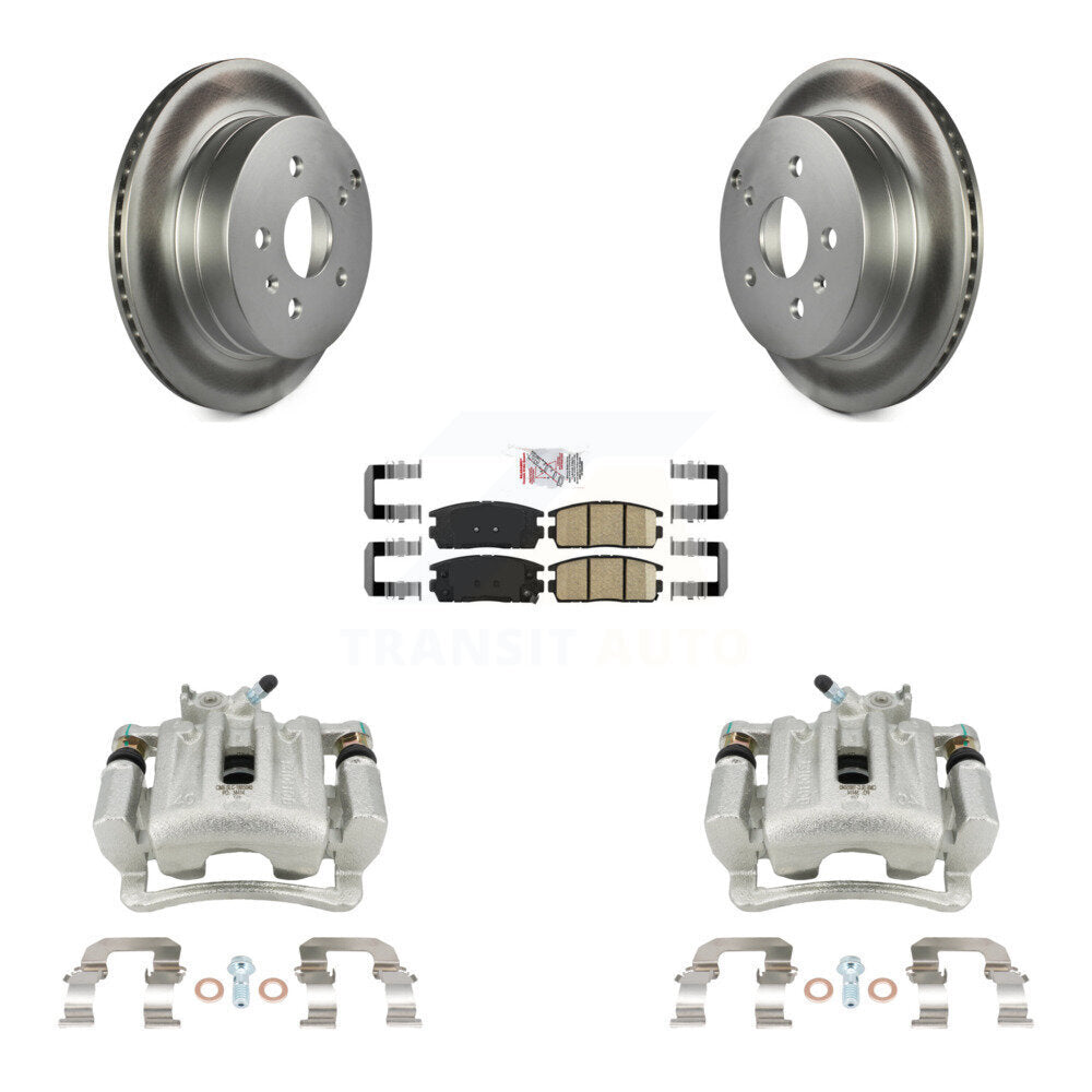 Transit Auto KCG-100630N Disc Brake Kit for 2010-2017 Chevrolet Equinox, GMC Terrain - Rear product image