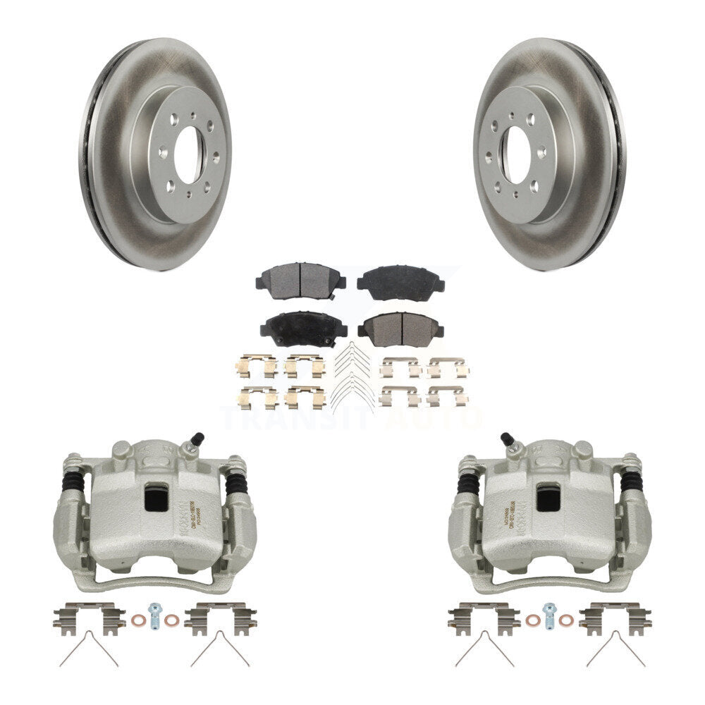 Transit Auto KCG-100630T Disc Brake Kit for 2007-2008 Honda Fit - Front product image
