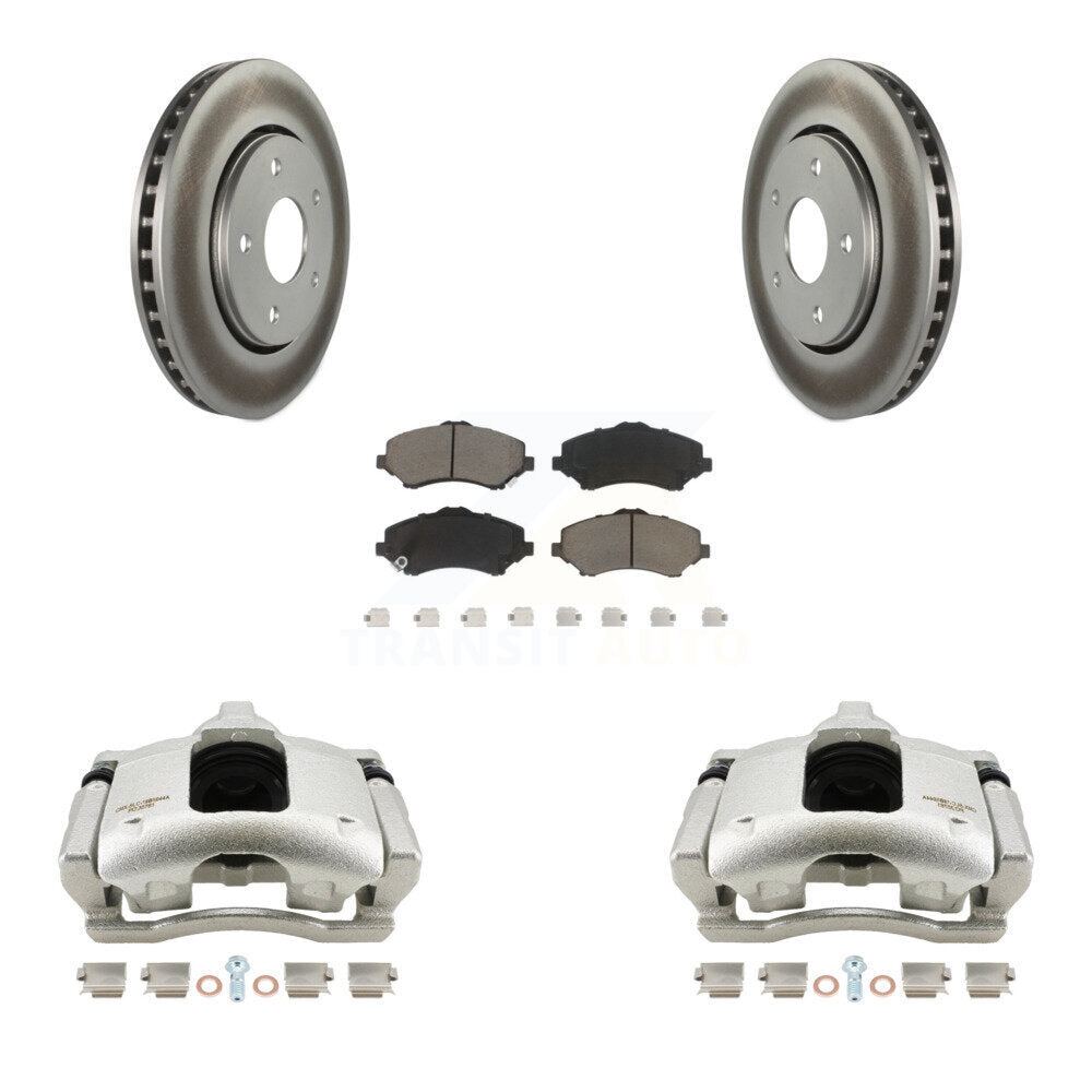 Transit Auto KCG-100631C Disc Brake Kit for 2009-2011 Dodge Journey - Front product image