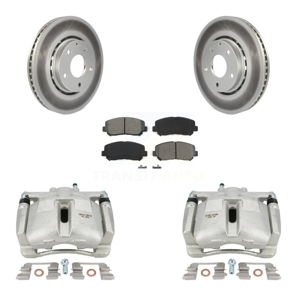 Transit Auto KCG-100631S Disc Brake Kit for 2016-2022 Mazda CX-5 - Front product image