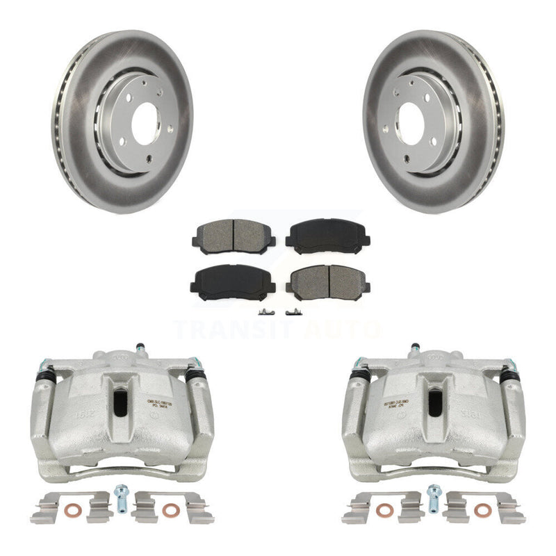 Transit Auto KCG-100631S Disc Brake Kit for 2016-2022 Mazda CX-5 - Front product image
