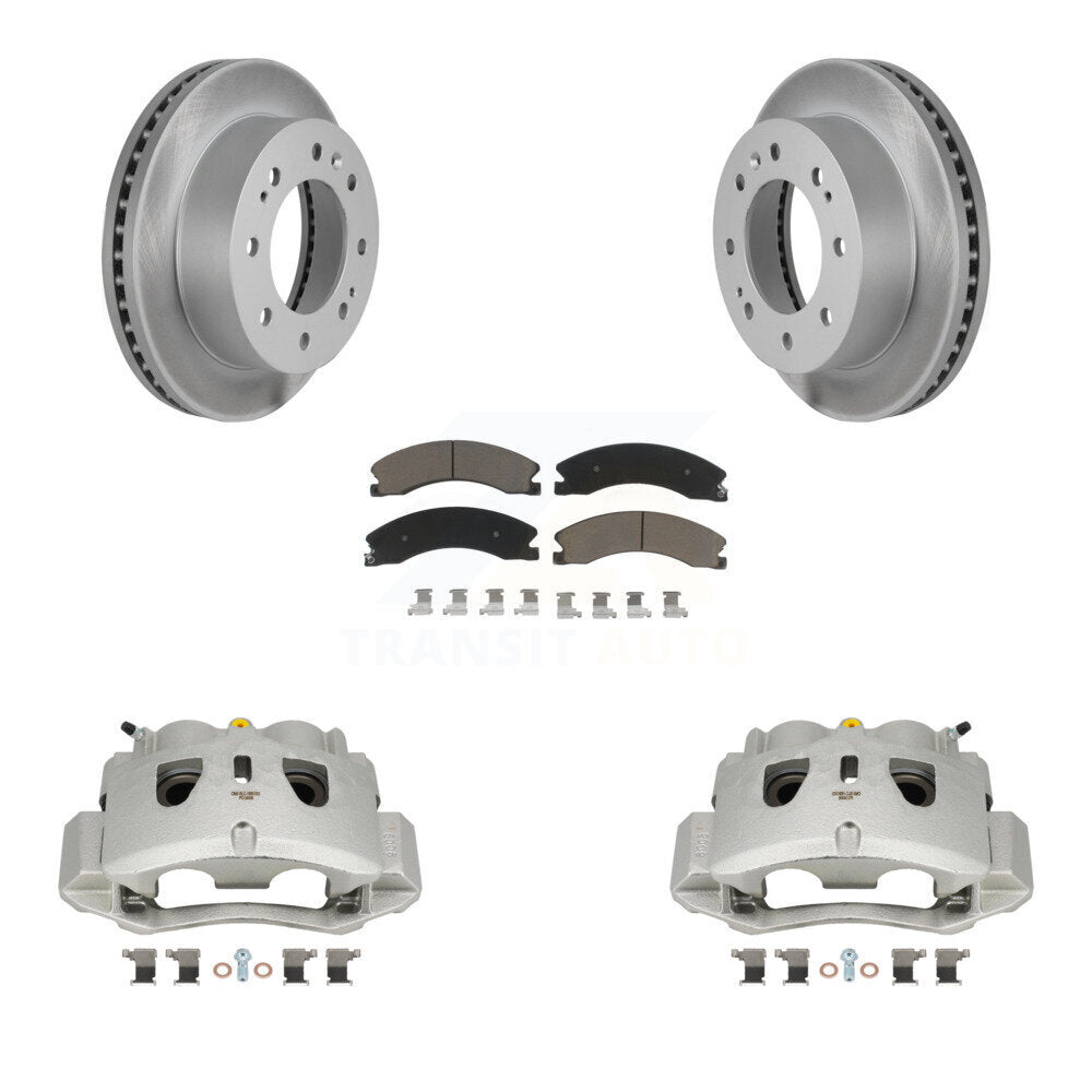 Transit Auto KCG-100632C Disc Brake Kit for 2011-2019 Chevrolet Suburban 3500 HD, Chevrolet Silverado 2500 HD, Chevrolet Silverado 3500 HD & more - Front product image