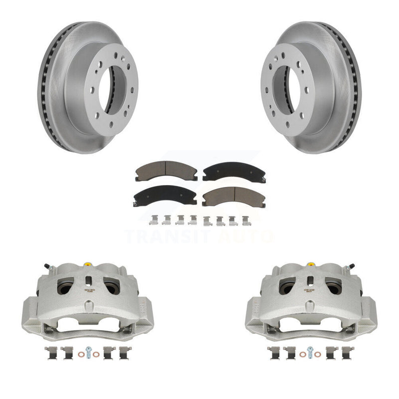 Transit Auto KCG-100632C Disc Brake Kit for 2011-2019 Chevrolet Suburban 3500 HD, Chevrolet Silverado 2500 HD, Chevrolet Silverado 3500 HD & more - Front product image
