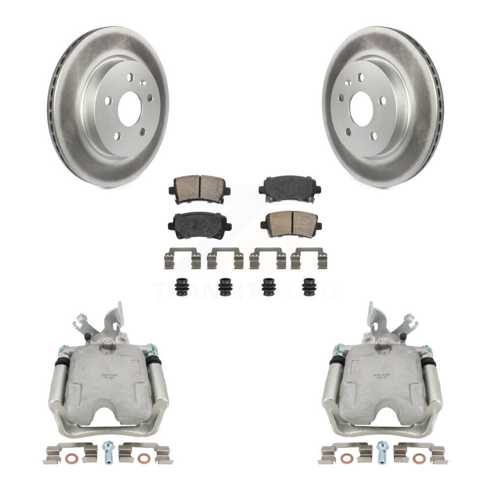Transit Auto KCG-100632N Disc Brake Kit for 2010-2011 Buick Allure, Buick LaCrosse - Rear product image