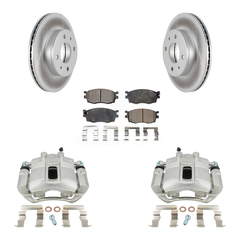 Transit Auto KCG-100632P Disc Brake Kit for 2006 Hyundai Accent - Front product image