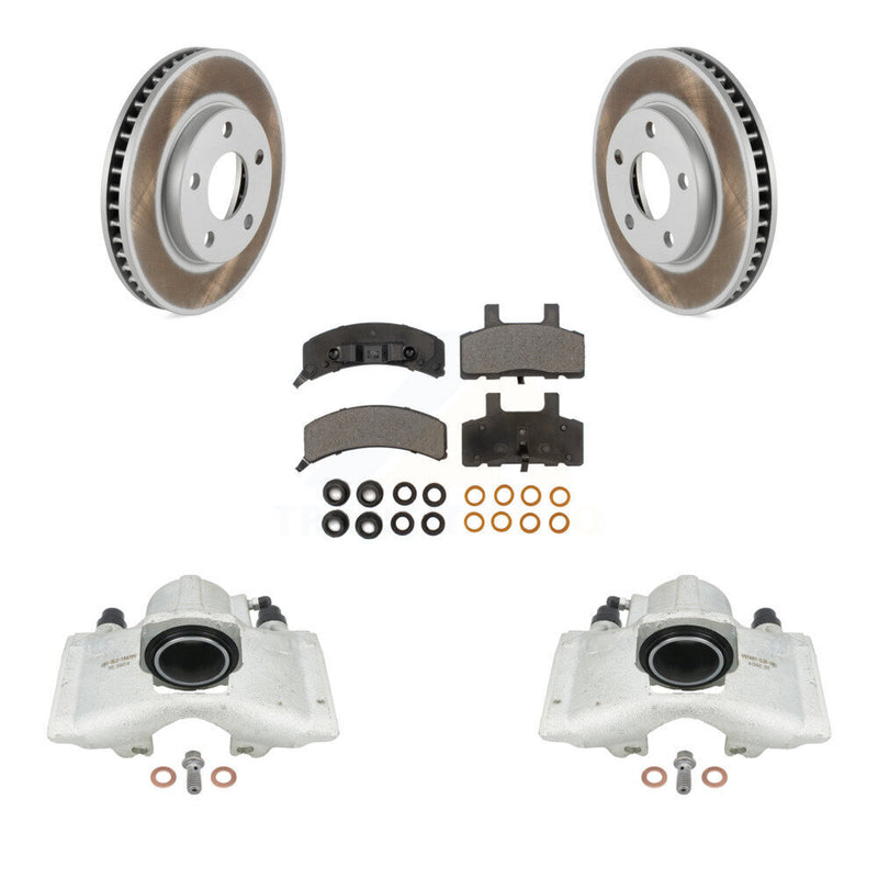 Transit Auto KCG-100632T Disc Brake Kit for 1990-1993 Cadillac 60 Special, Cadillac Commercial Chassis, Cadillac DeVille & more - Front product image