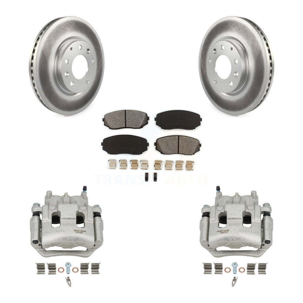 Transit Auto KCG-100633S Disc Brake Kit for 2007-2009 Lincoln MKX - Front product image