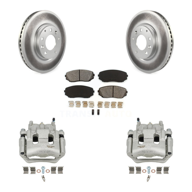 Transit Auto KCG-100633S Disc Brake Kit for 2007-2009 Lincoln MKX - Front product image