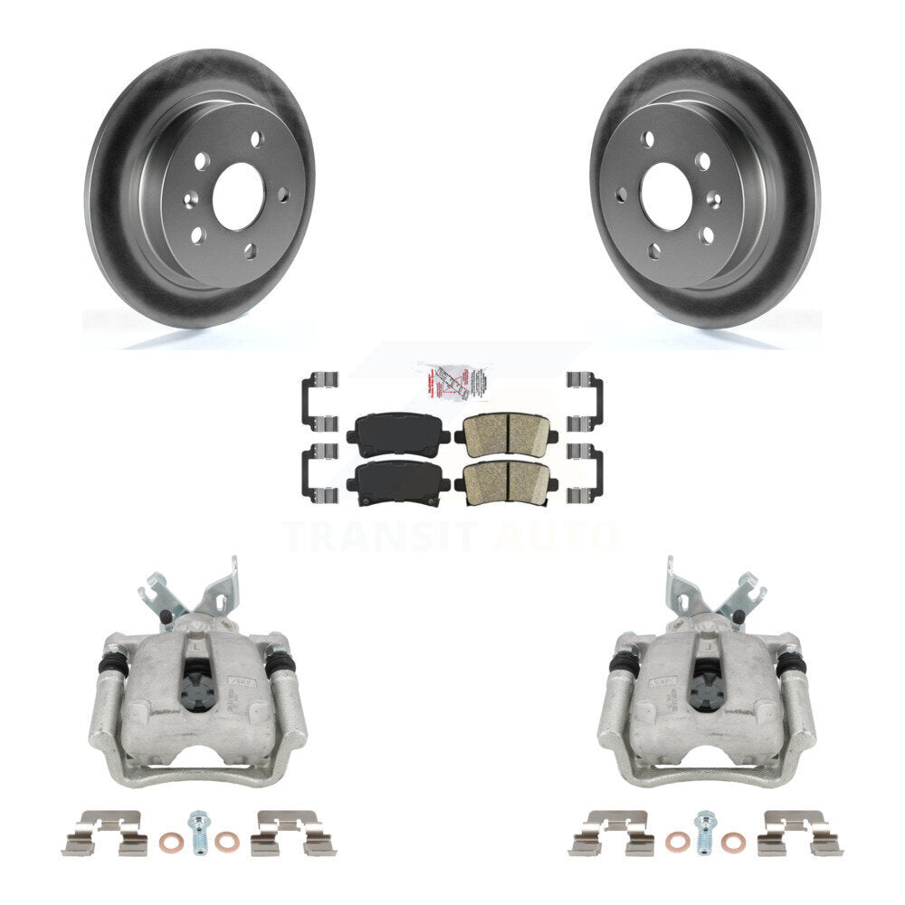 Transit Auto KCG-100634N Disc Brake Kit for 2011-2017 Chevrolet Malibu, Buick LaCrosse, Buick Regal - Rear product image