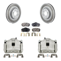 Transit Auto KCG-100634P Disc Brake Kit for 2016 Hyundai Tucson - Front product image