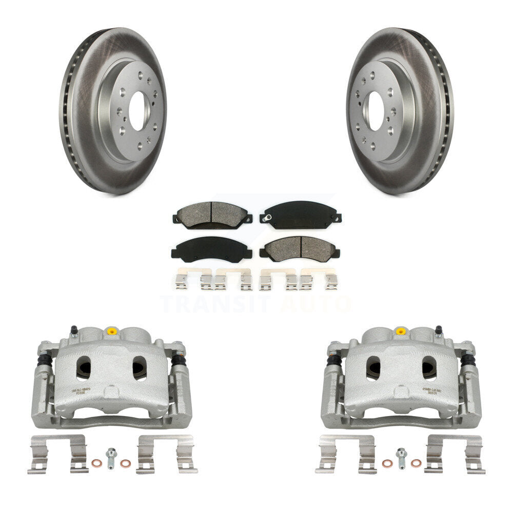 Transit Auto KCG-100634S Disc Brake Kit for 2007 Cadillac Escalade, Cadillac Escalade ESV, Cadillac Escalade EXT & more - Front product image