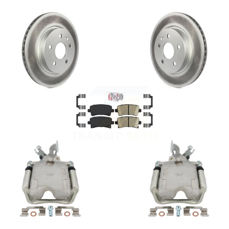 Transit Auto KCG-100635N Disc Brake Kit for 2011-2020 Cadillac XTS, Chevrolet Impala, Chevrolet Malibu & more - Rear product image