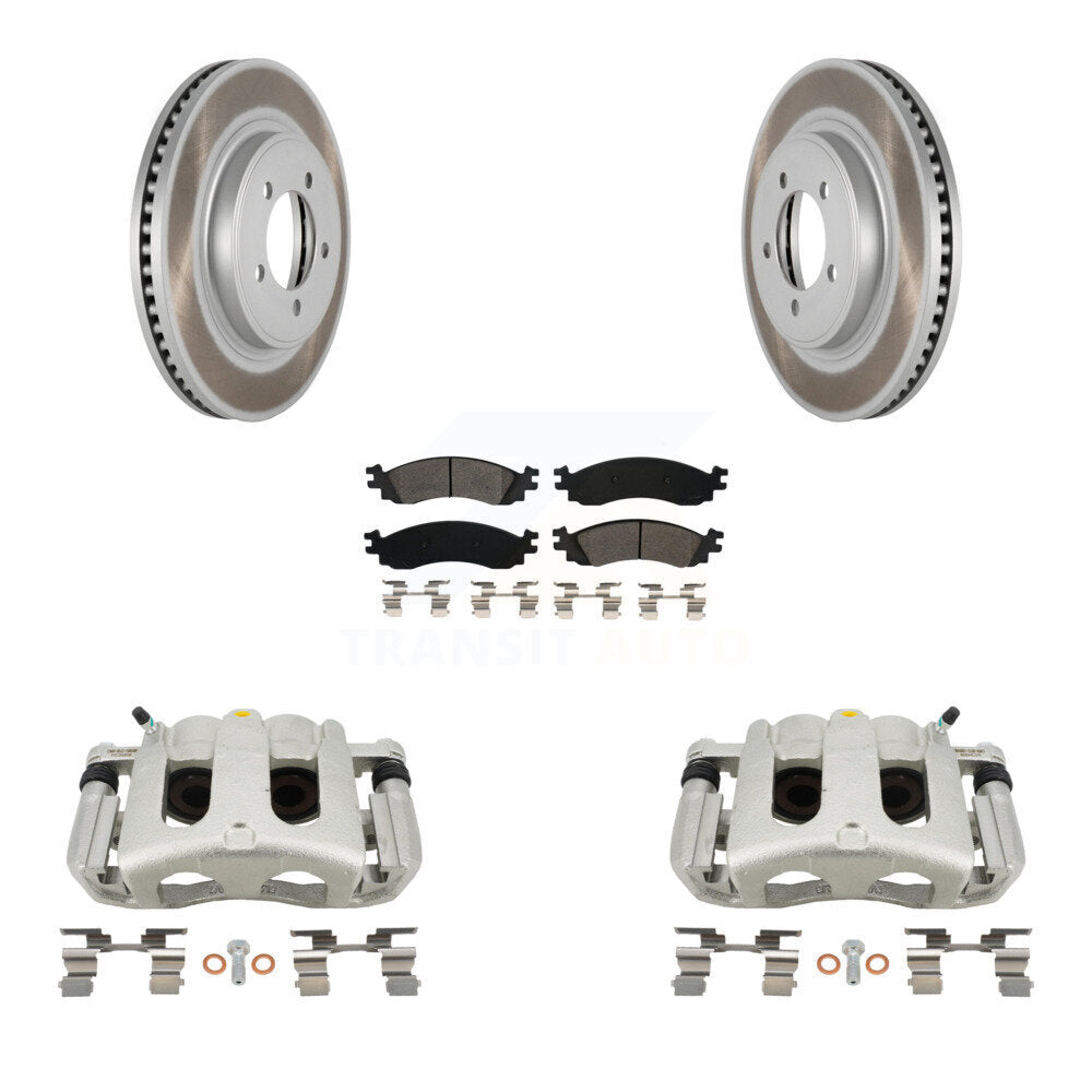 Transit Auto KCG-100635S Disc Brake Kit for 2006-2010 Ford Explorer Sport Trac, Ford Explorer, Mercury Mountaineer - Front product image