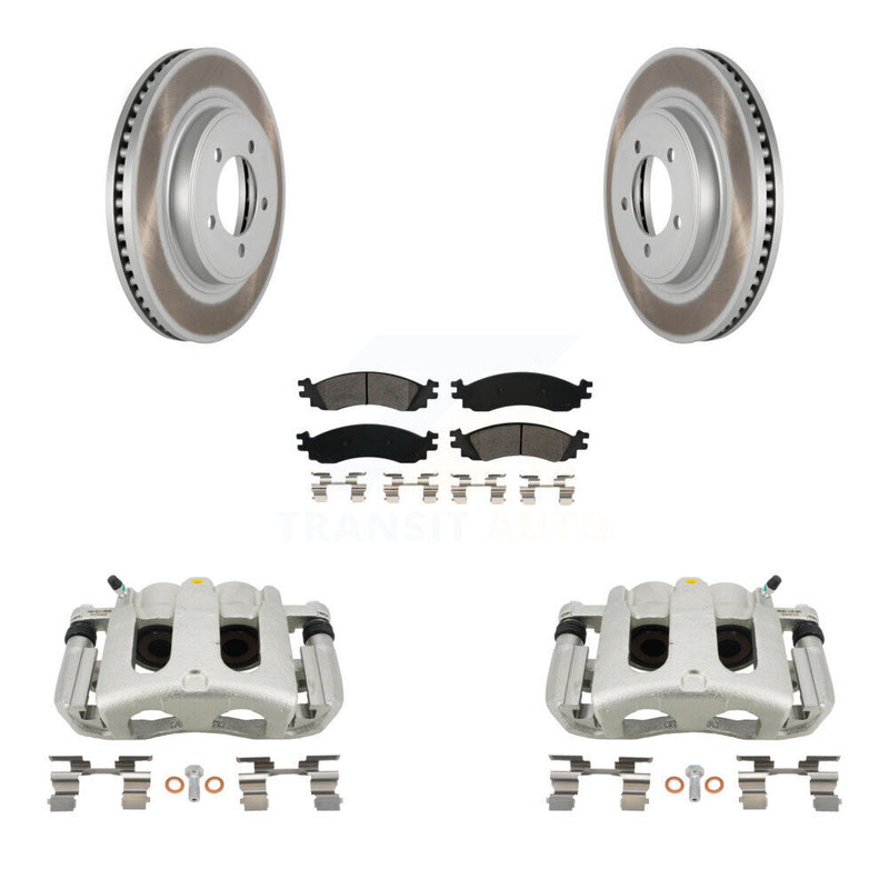 Transit Auto KCG-100635S Disc Brake Kit for 2006-2010 Ford Explorer Sport Trac, Ford Explorer, Mercury Mountaineer - Front product image