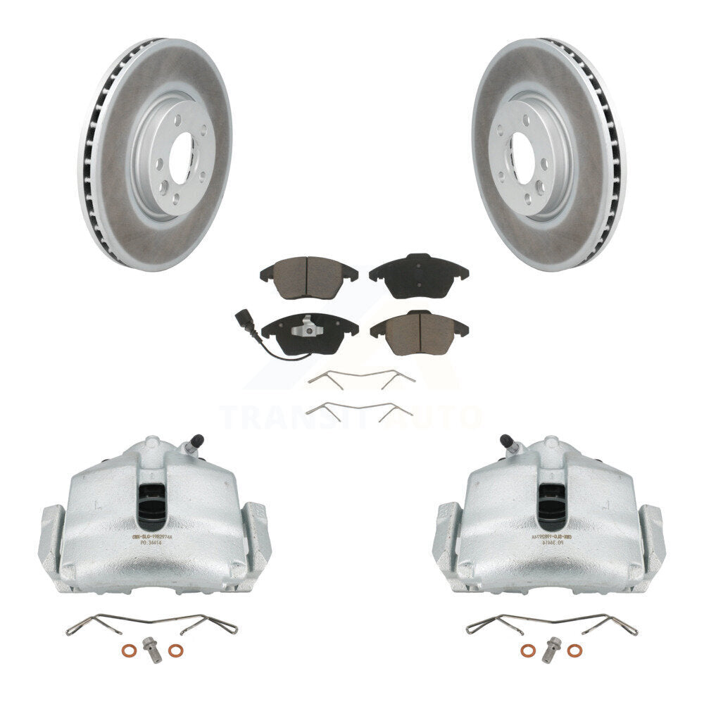 Transit Auto KCG-100636C Disc Brake Kit for 2009-2012 Volkswagen CC - Front product image
