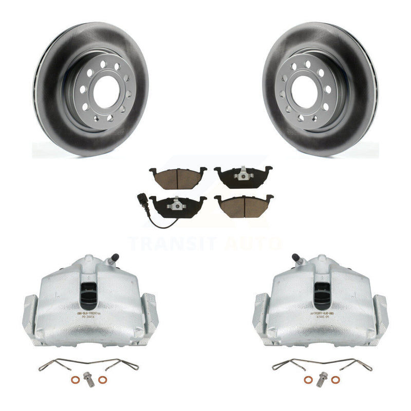 Transit Auto KCG-100637C Disc Brake Kit for 2011-2015 Volkswagen Jetta - Front product image