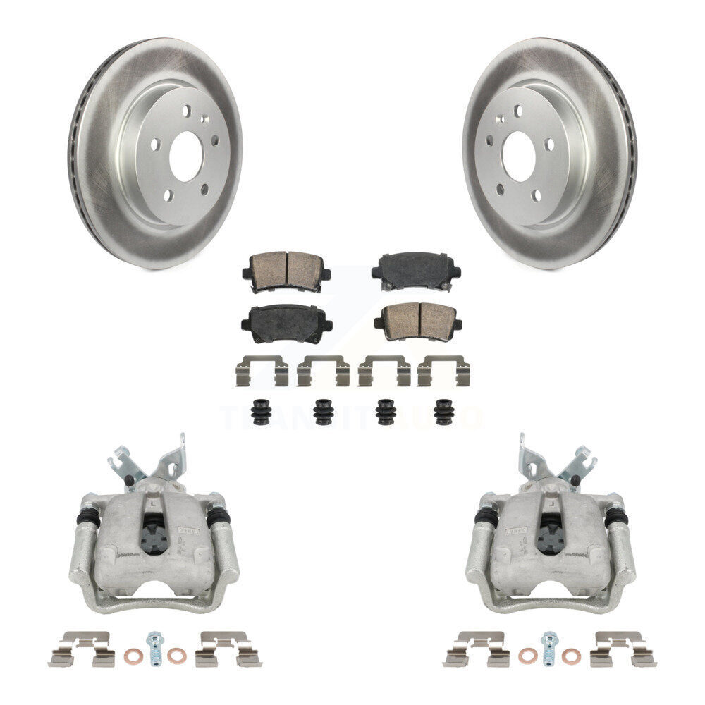 Transit Auto KCG-100637N Disc Brake Kit for 2011-2017 Buick LaCrosse, Buick Regal - Rear product image