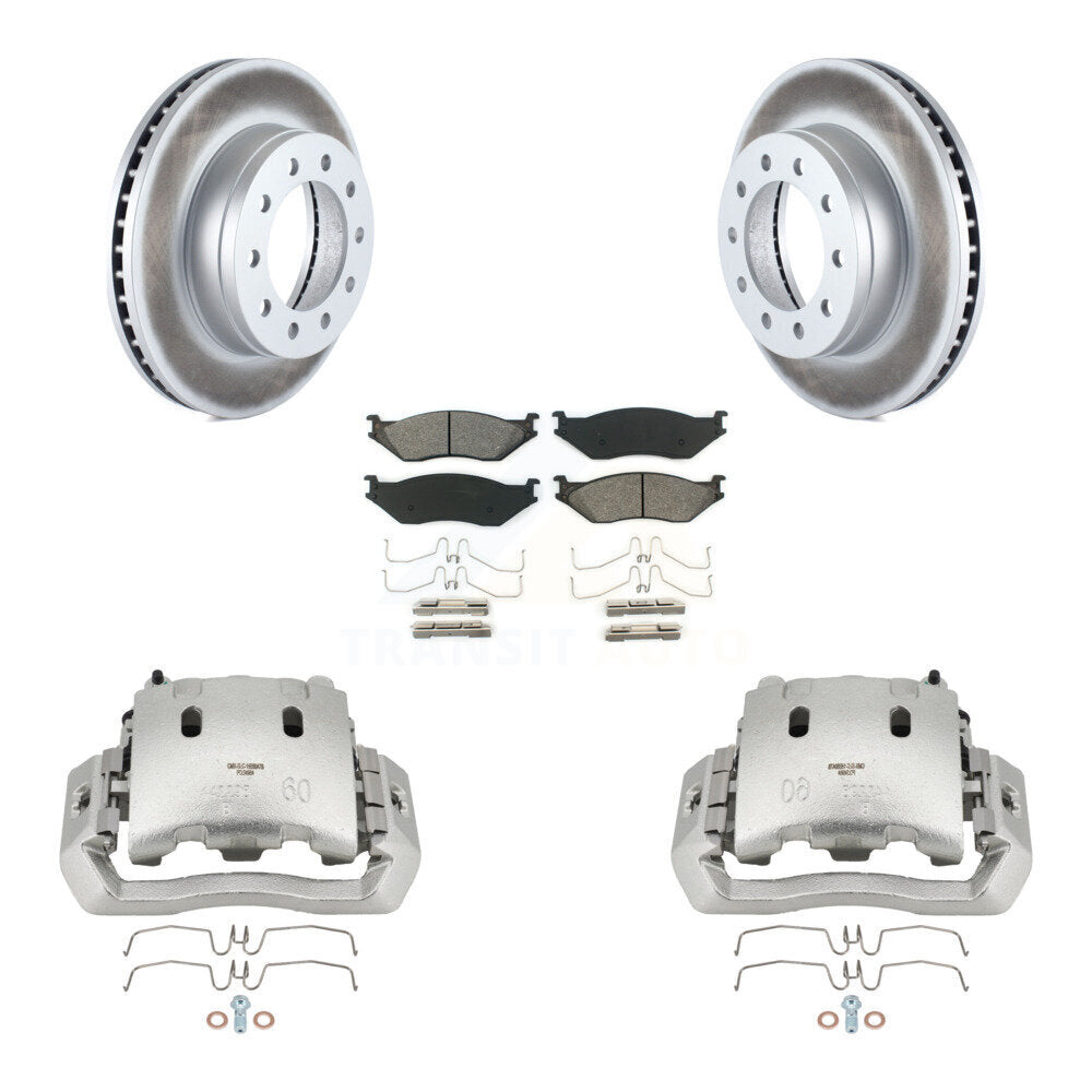 Transit Auto KCG-100637S Disc Brake Kit for 2005-2016 Ford F-450 Super Duty, International CF500, International CF600 & more - Front product image