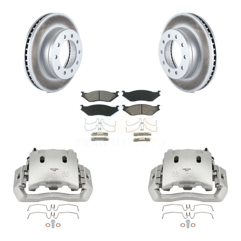 Transit Auto KCG-100637S Disc Brake Kit for 2005-2016 Ford F-450 Super Duty, International CF500, International CF600 & more - Front product image